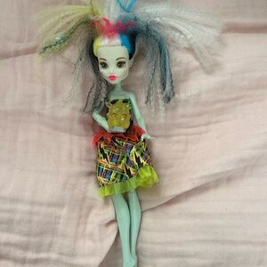 Colorful Frankie Monster High doll